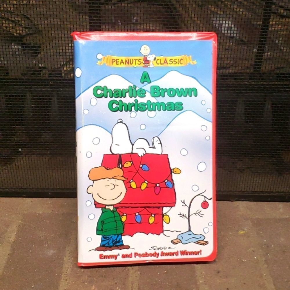 A Charlie Brown Christmas VHS Vintage
